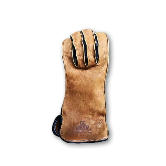 Bear Knuckle Kids Double Wedge Deer Hide Bull Riding Glove