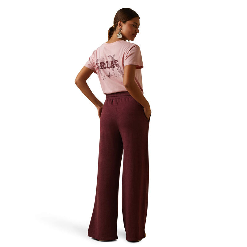 Ariat Womens Road Runner Pant Maroon Banner