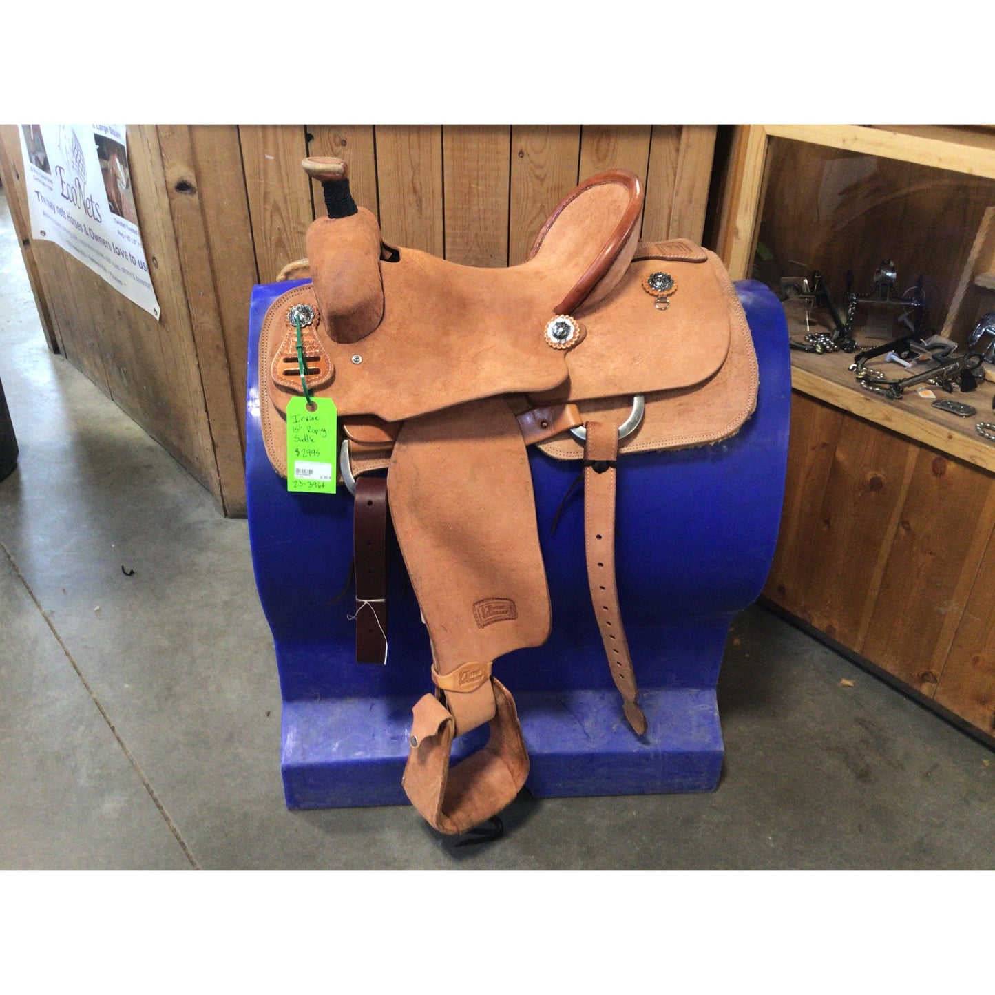 Irvine 15"   Roping Saddle