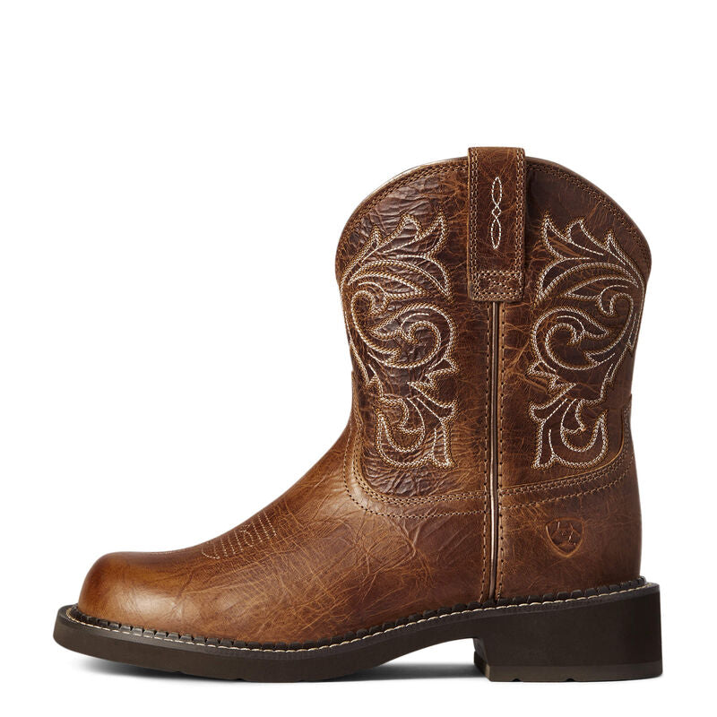 **Ariat Womens Fatbaby Heritage Mazy Western Boots - Crackle Cottage