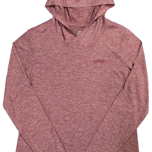 Hooey Women's Easy Breezy Hoodie- Heather Maroon