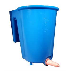 Calf Pail 1 Teat Reversible 6L