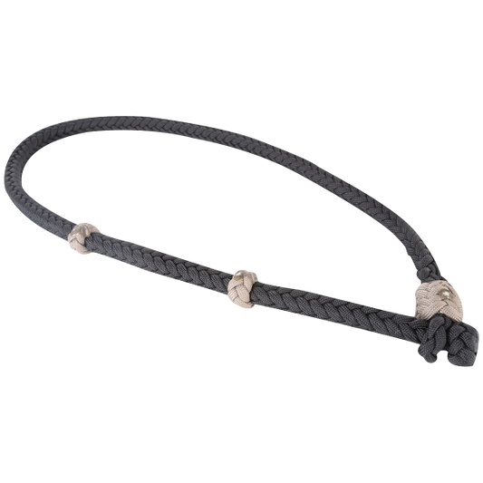 Martin Calf Roping Neck Rope Square Braid Black tan