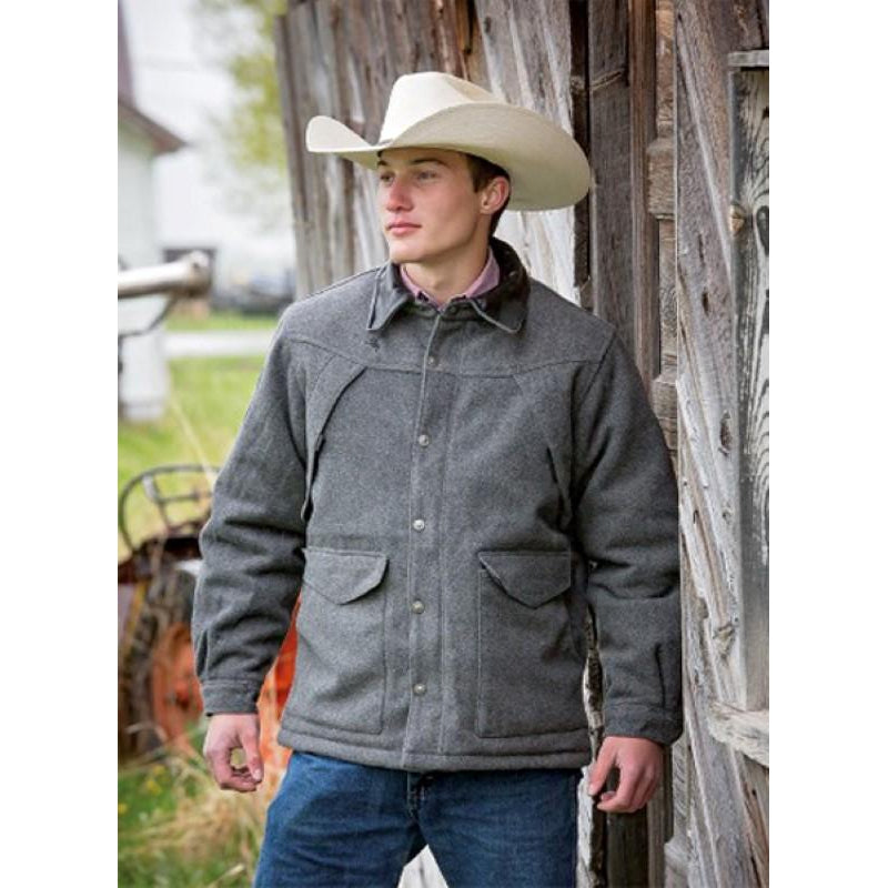 Wyoming Traders Wool Ranch Coat Charcoal