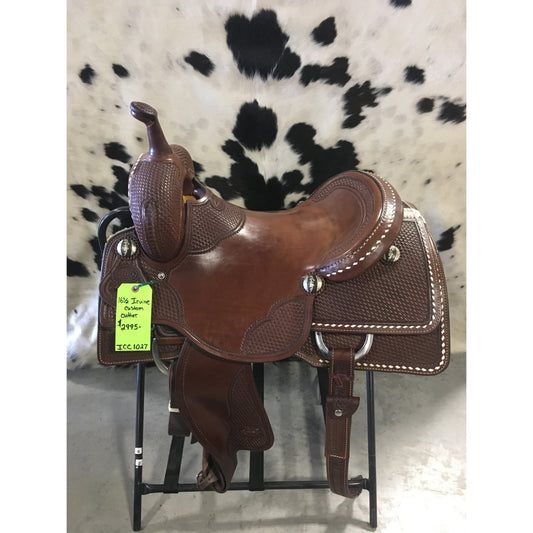 Irvine 16.5" Custom Cutting Saddle - Irvine Tack & Western Wear