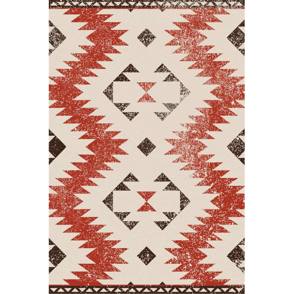 Edenborough 2x3' Rectangle Vinyl Mat - Bohemian