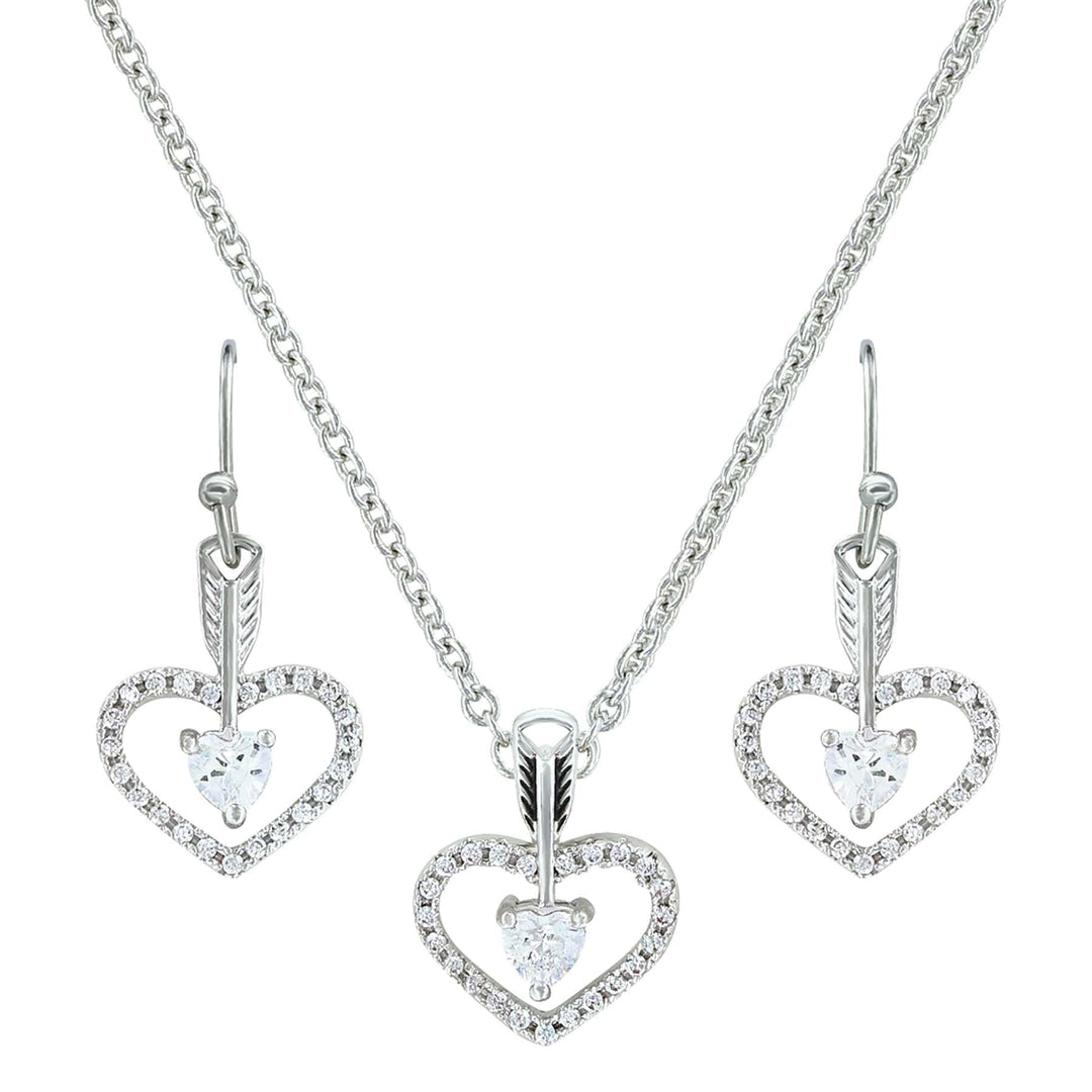 Montana Silversmiths Straight to the Heart Arrow Jewelry Set