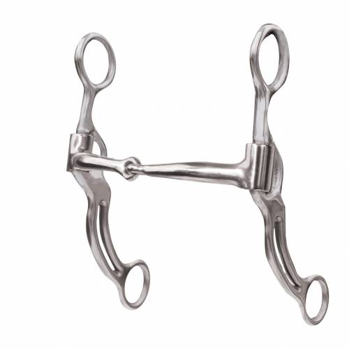 Professional's Choice Short Doublebar SK Smooth Snaffle Bit
