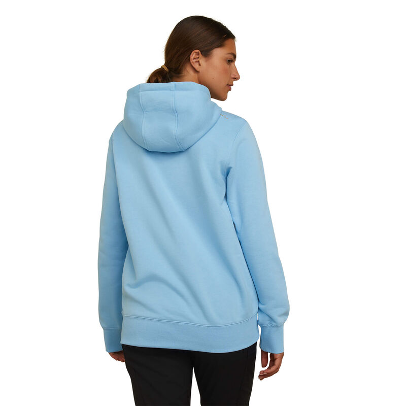 Ariat Women's Rebar Graphic Hoodie - Dutch Canal Heather/Dusk