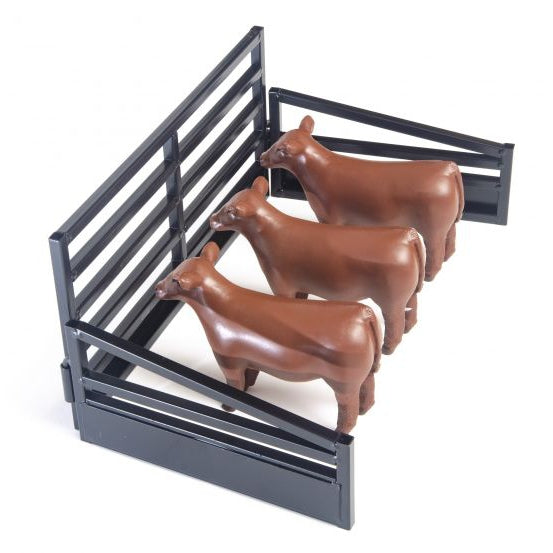 Little Buster Toys Show Cattle Stall Display Black