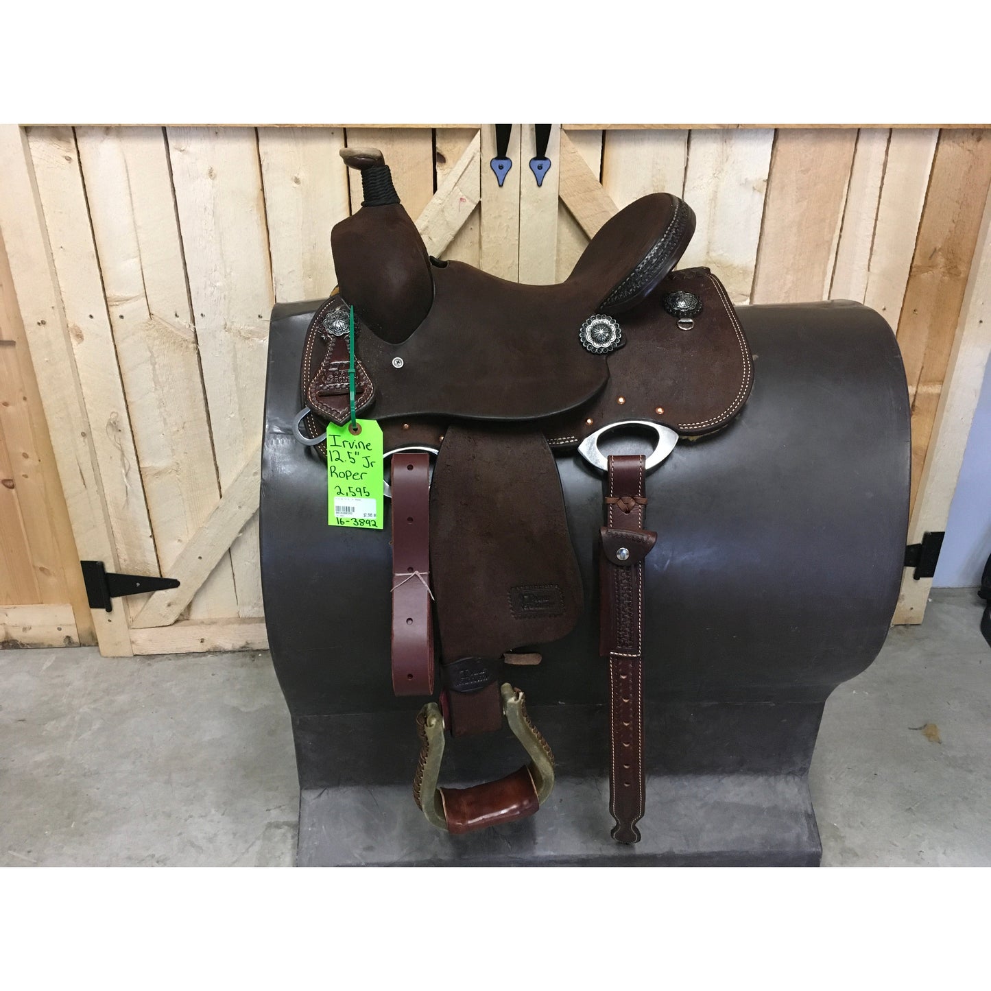 Irvine 12.5" Jr Roping Saddle