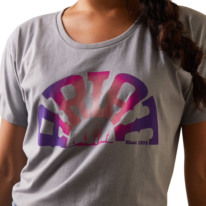 Ariat Women's Rainbow T-Shirt - Stone Heather
