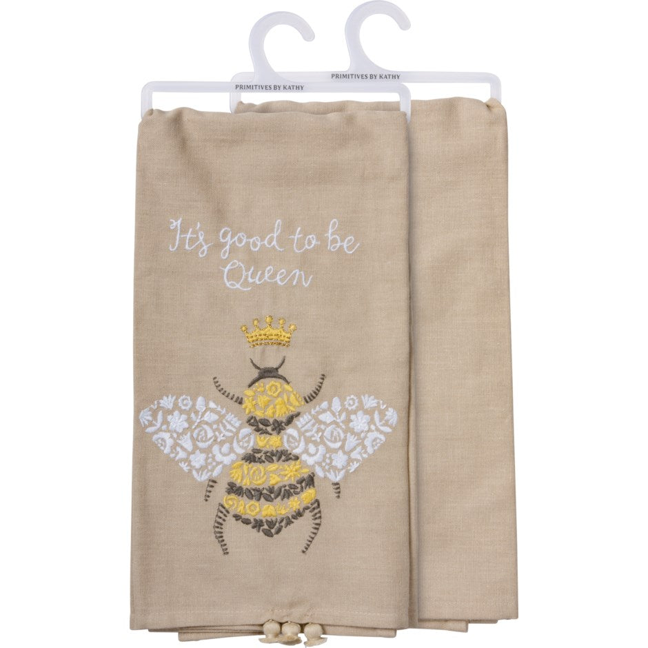 Dish Towel - Queen Bee
