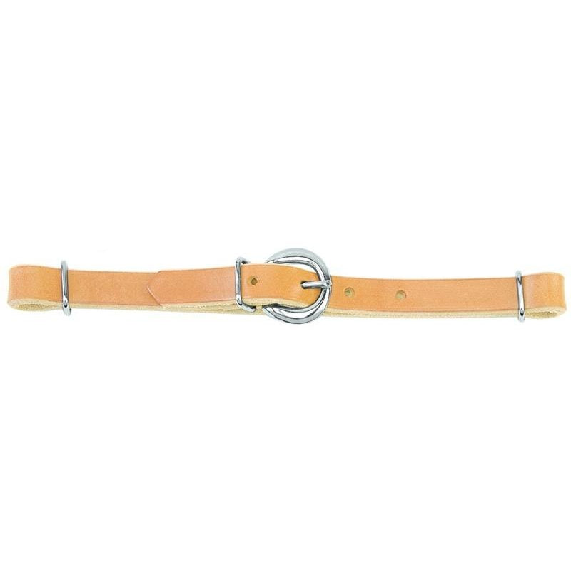 Weaver Leather Horizons Straight Harness Leather Curb Strap - Golden Brown