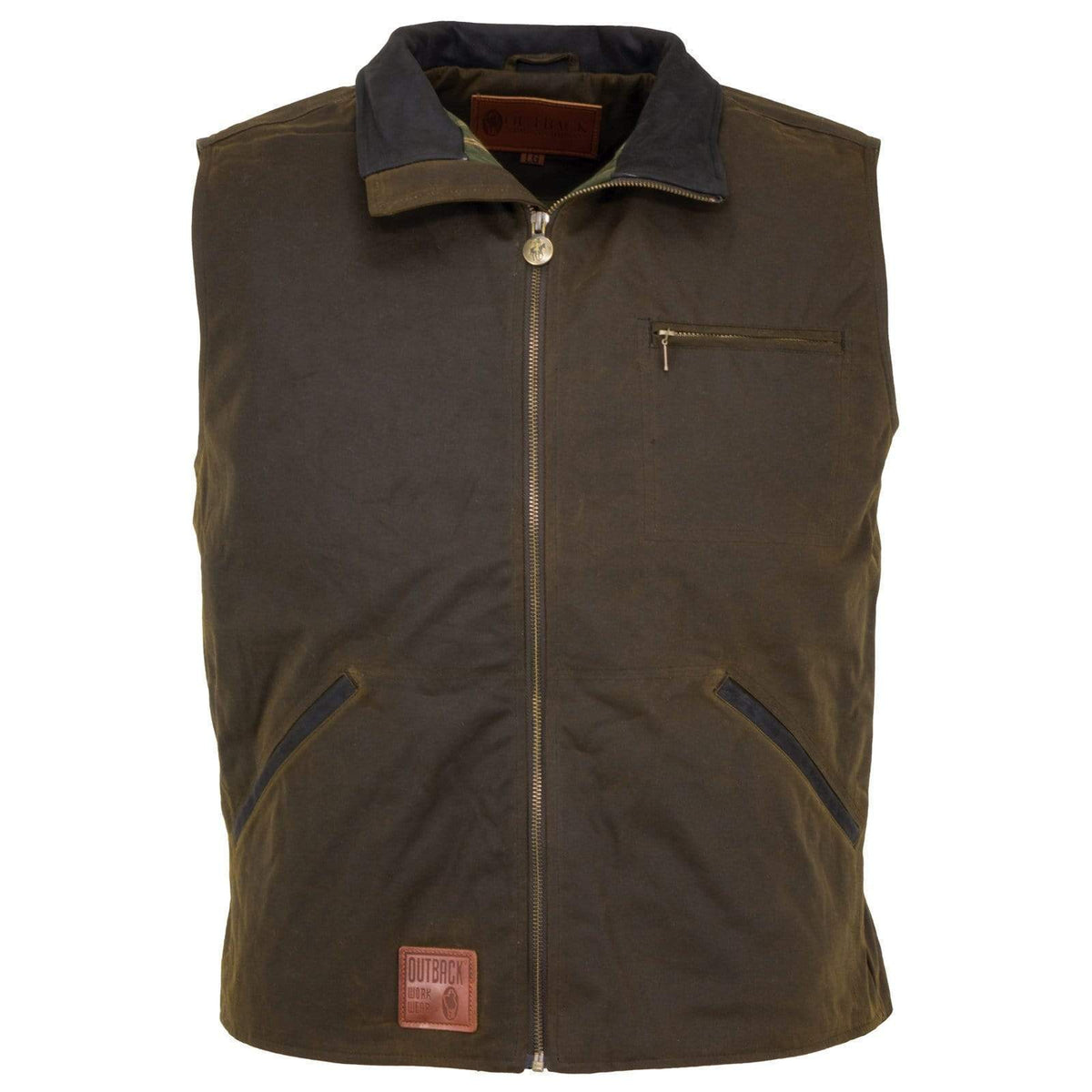 Outback Trading Company Men's Sawbuck Vest - Irvine Tack & Western Wear