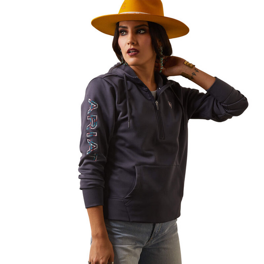Ariat Women's TEK Hoodie 1/2 Zip Hoodie - Periscope