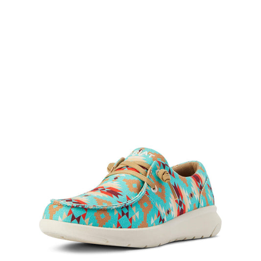 Ariat Womens Hilo Shoes - Turquoise Saddle Blanket