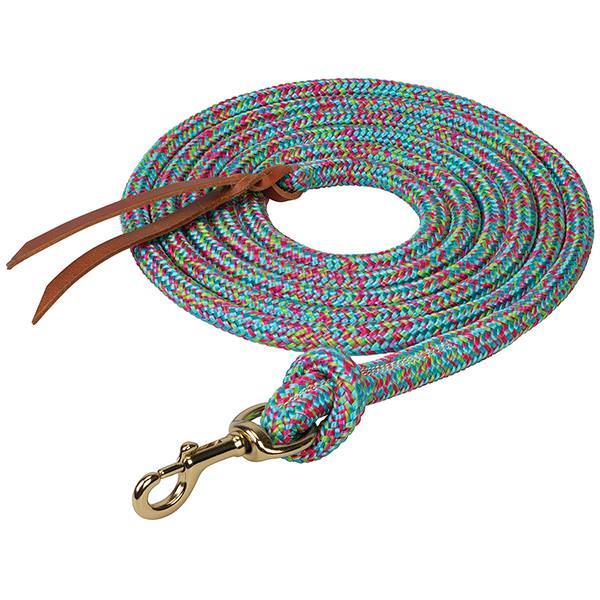 Weaver Leather 5/8x10' Cowboy Lead w/Snap - Multiple Colours