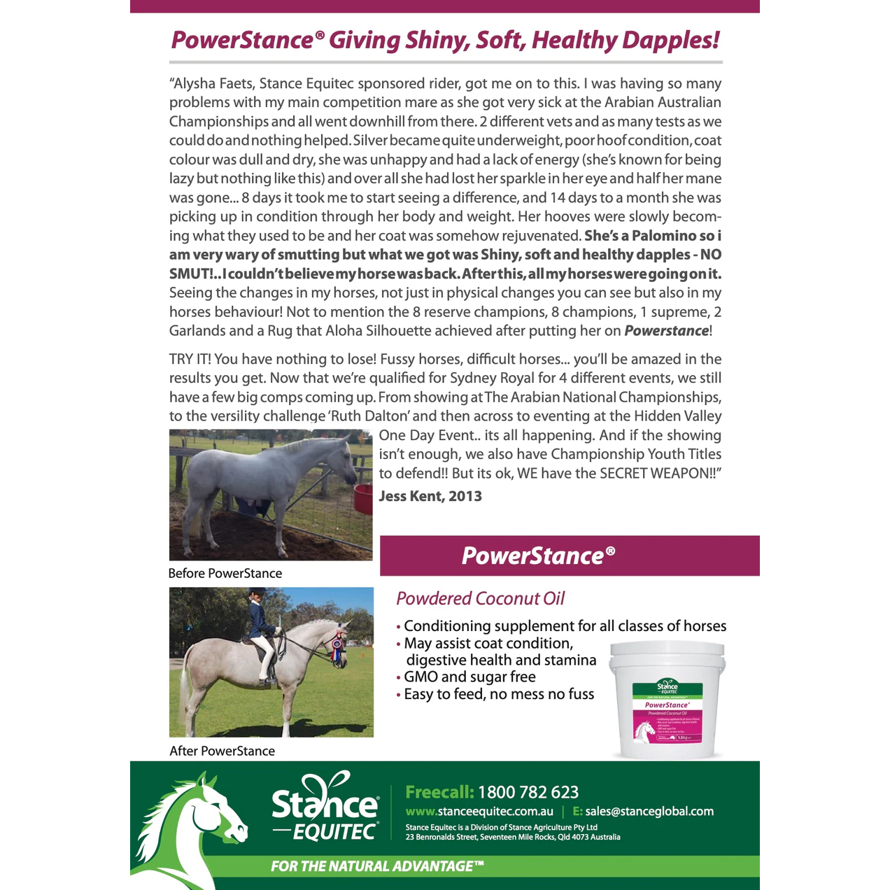 Stance Eq PowerStance - 1.5KG