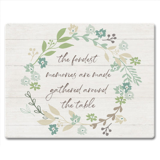 Cutting Board Glass Small -  Mason Jar