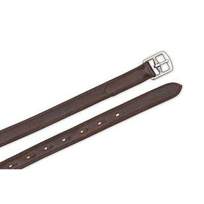 Adelfia Grand Prix Stirrup Leathers 48"x1"/54"x1" - Black