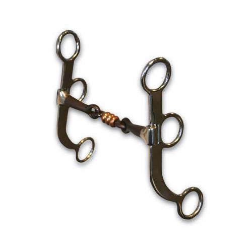 Professional's Choice Bob Avila Training Three Piece Copper Roller Bit - Irvine Tack & Western Wear