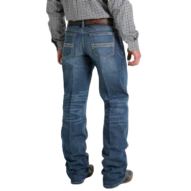 Cinch Mens Grant Arenaflex Relaxed Fit Bootcut Jeans - Medium Stonewash - Irvine Tack & Western Wear