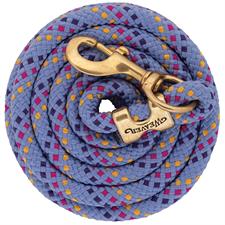 Weaver Leather Poly Lead Rope with Solid Brass 225 Snap - Multiple Colours - Irvine Tack &amp; Western Wear