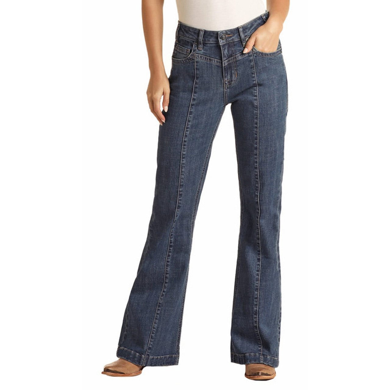 Rock & Roll Women's Yoke and Seam Trousers *FINAL SALE*