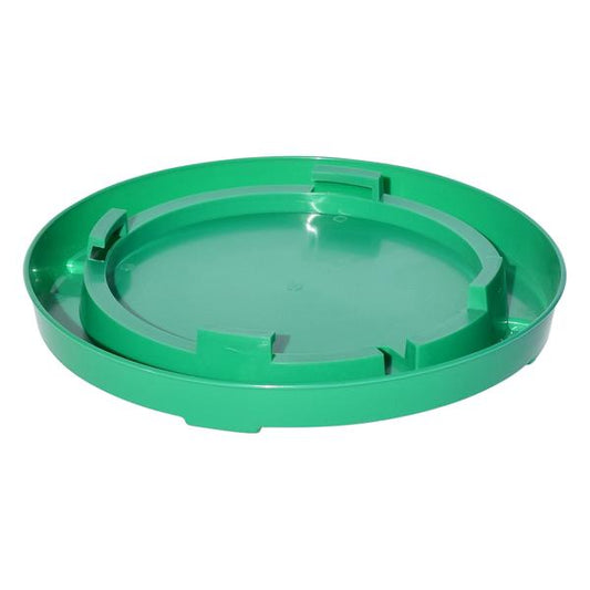 TuffStuff Enclosed Poultry Drinker Gallon Base  Green