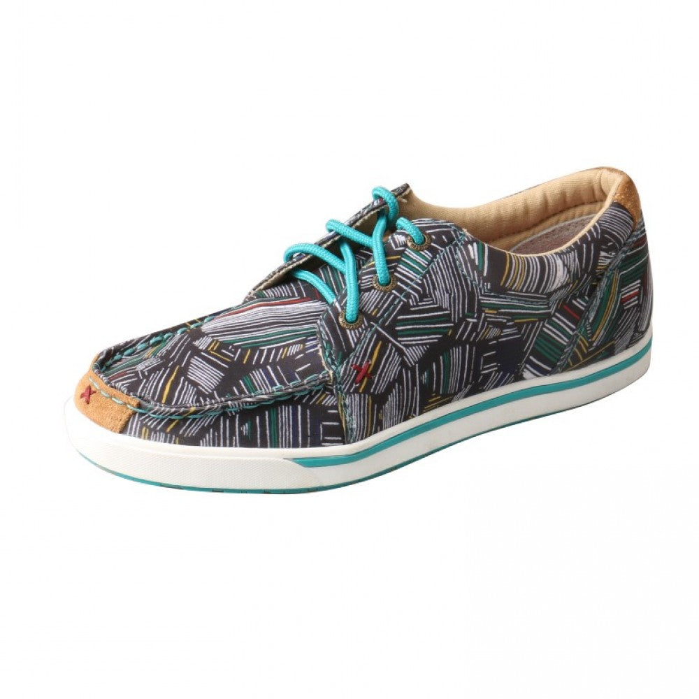 Twisted X Women's Hooey Loper - Grey/Multi