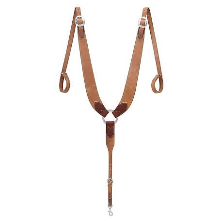 Weaver Leather Premium Leather Pulling Breast Collar