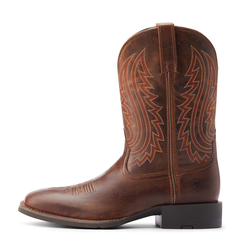 Ariat Mens Sport Big Country Western Boots - Almond Buff