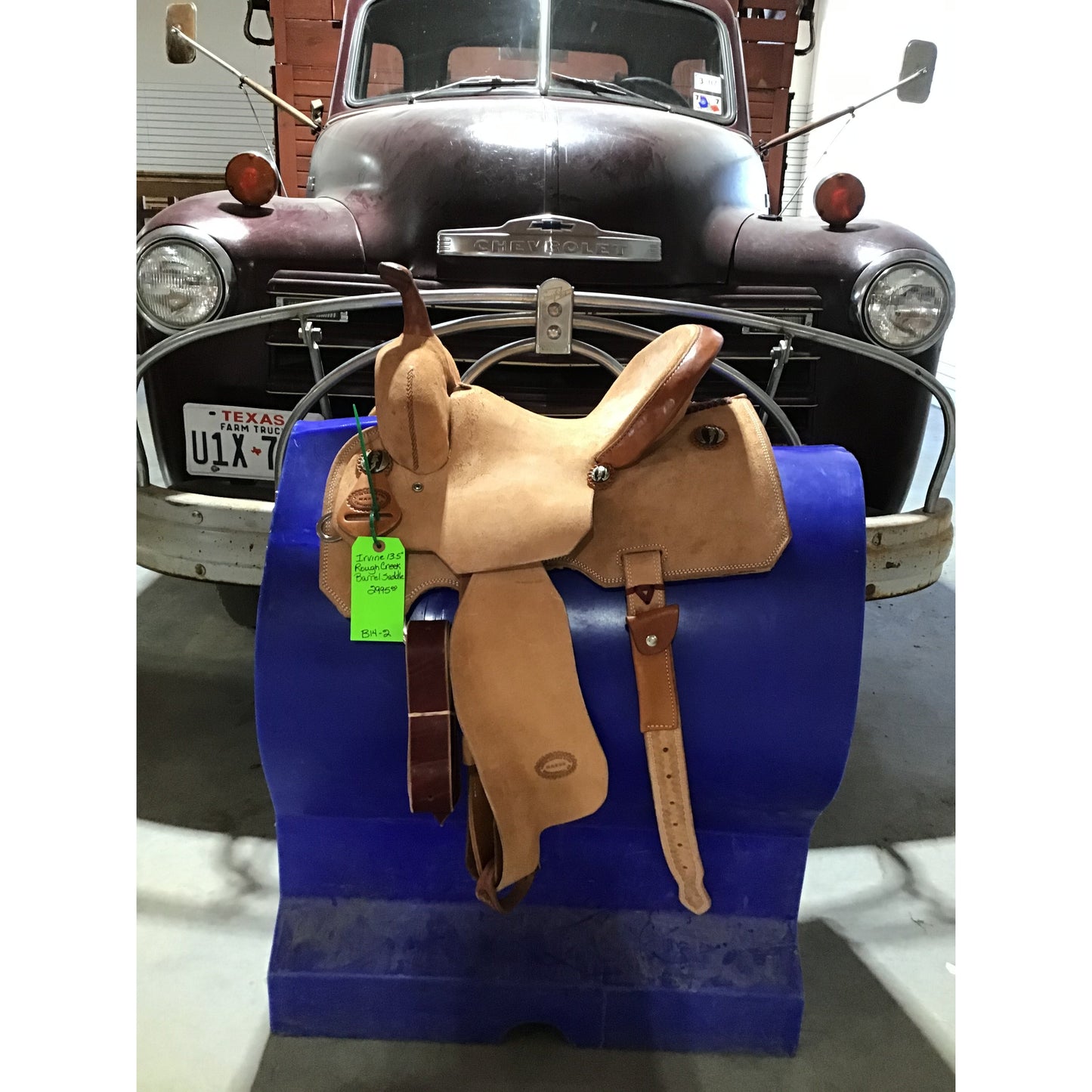 Irvine Rough Creek Custom 13.5" Barrel Saddle