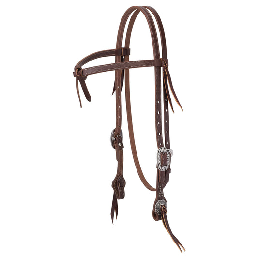 Weaver Leather Working Tack Futurity Knot Browband Headstall Average