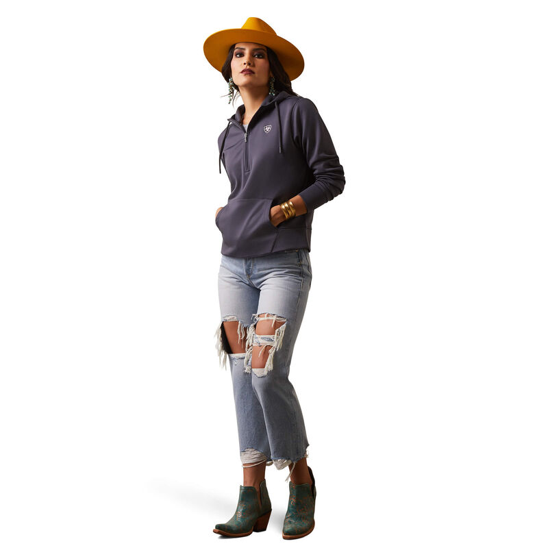 Ariat Women's TEK Hoodie 1/2 Zip Hoodie - Periscope