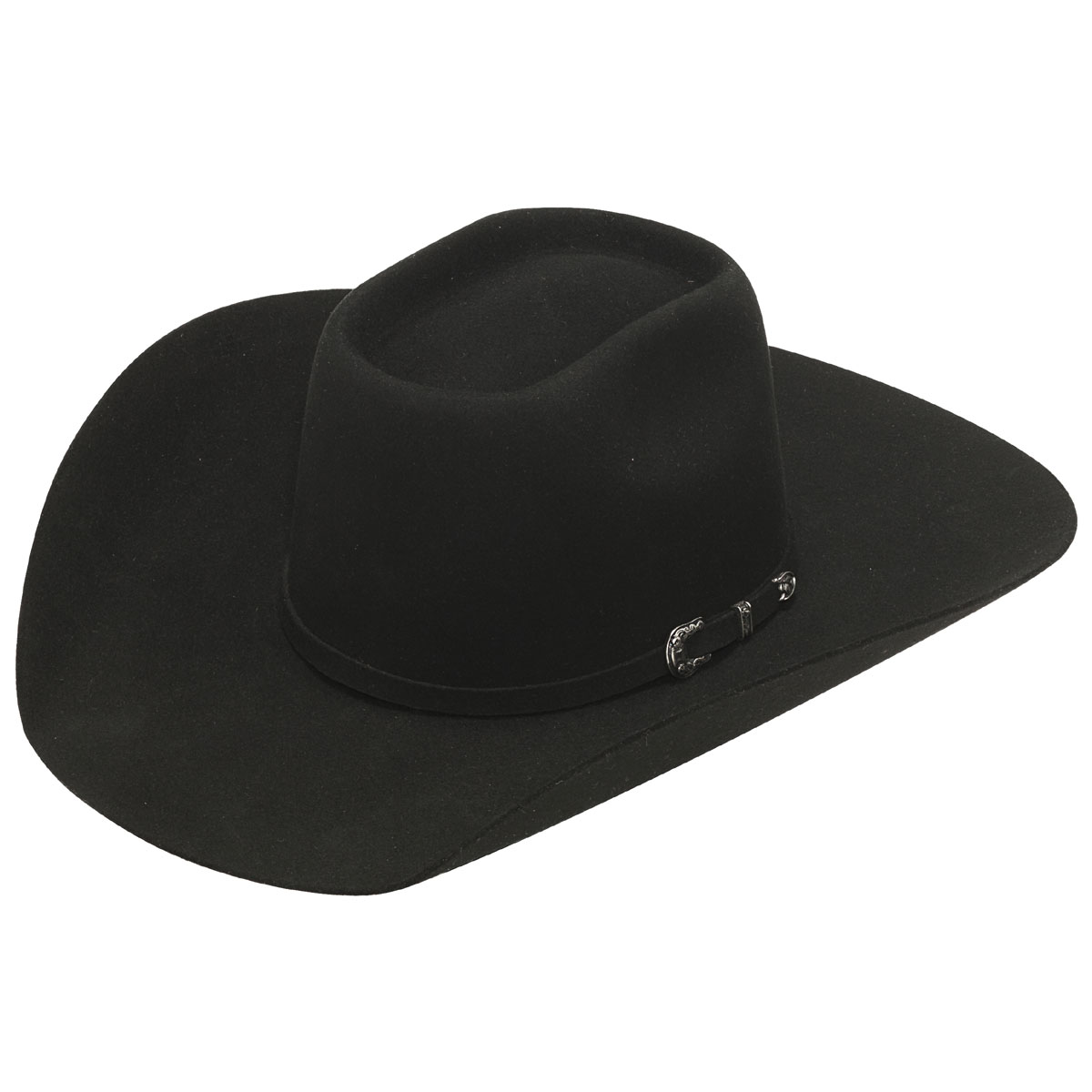 Twister 5X Australian Wool Blend Western Hat - Black