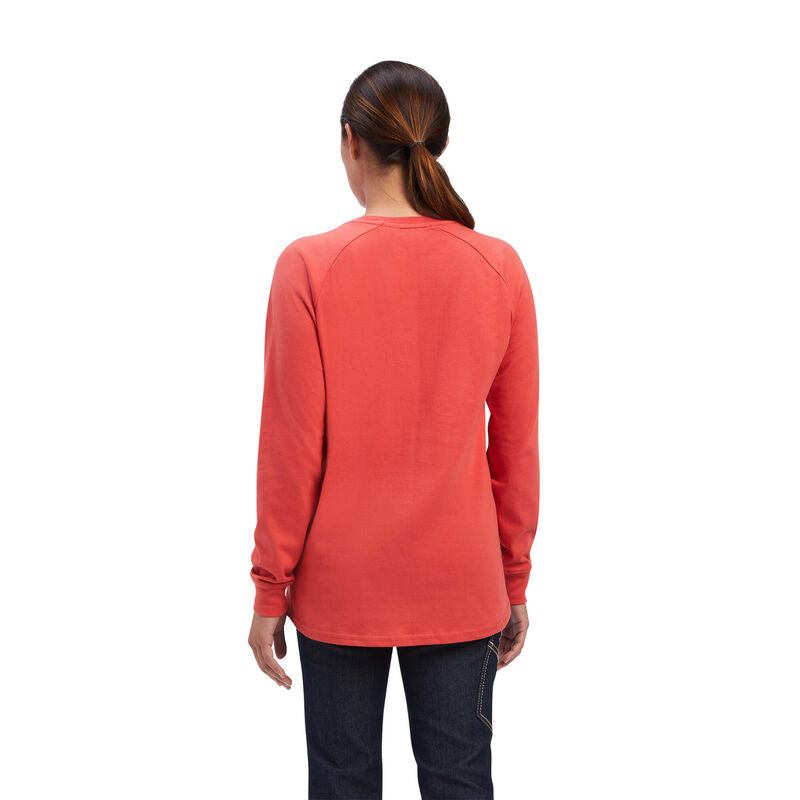 Ariat Womens Rebar Cotton Strong Block T-Shirt