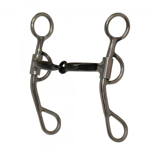 Reinsman Diamond R Argentine Smooth Snaffle Bit