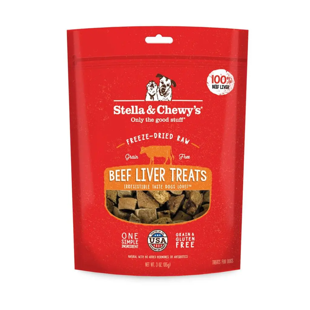 Stella & Chewys Beef Liver Dog Treats
