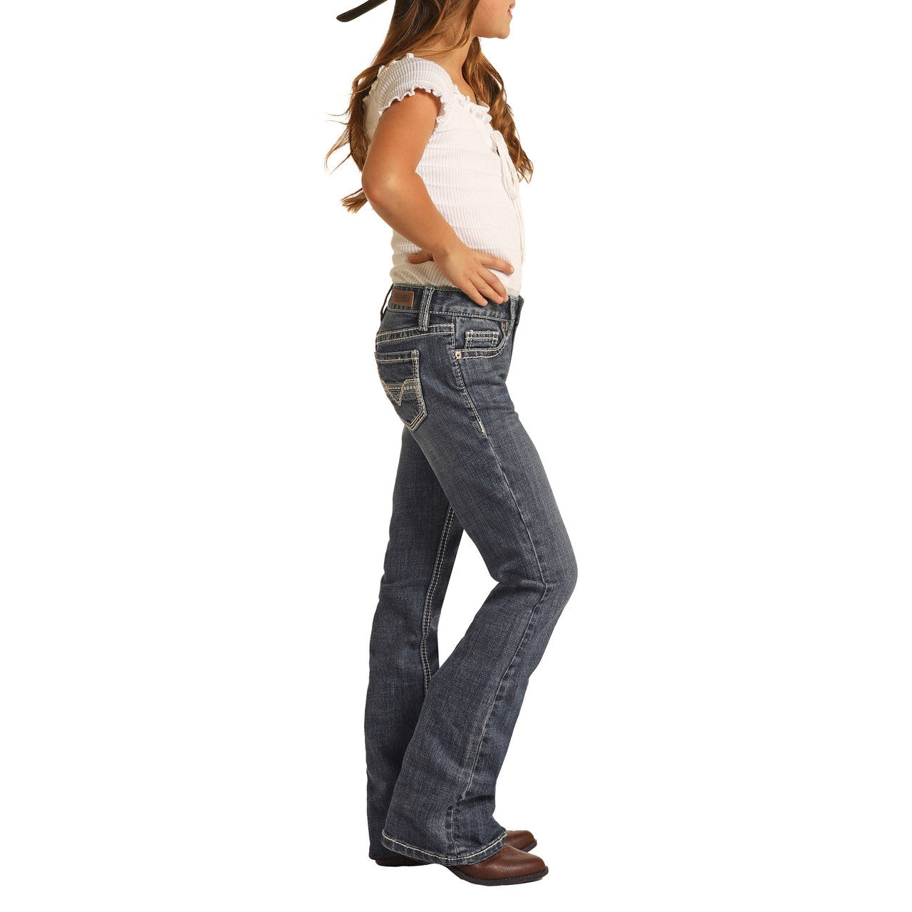 Girls bootcut jeans best sale