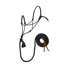 Weaver Leather Silvertip No. 95 Rope Halter with 10' Lead