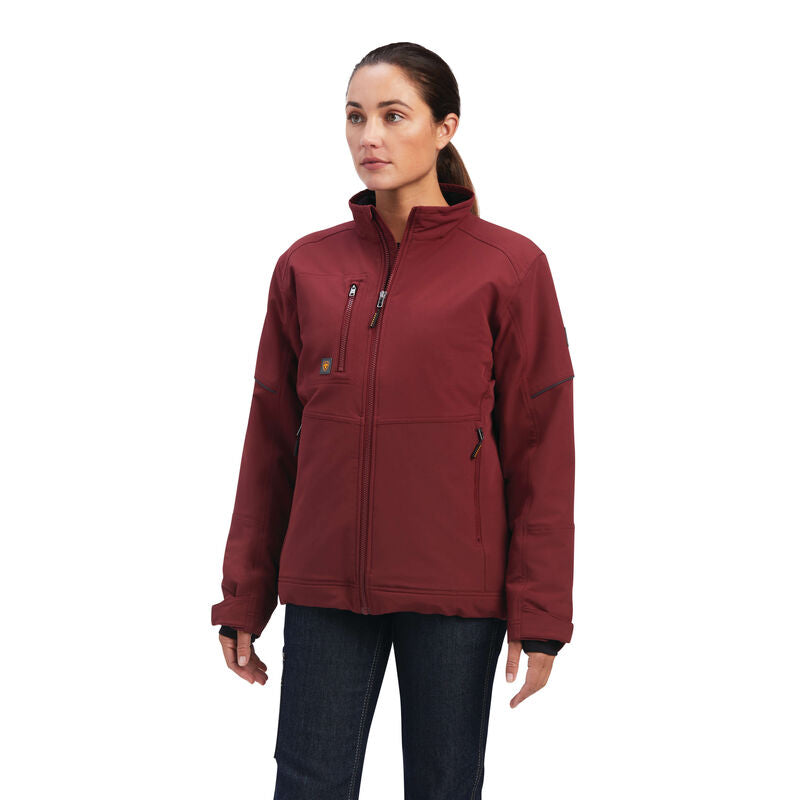 Ariat Womens Rebar Dri-Tek Durastretch Insulated Jacket Port