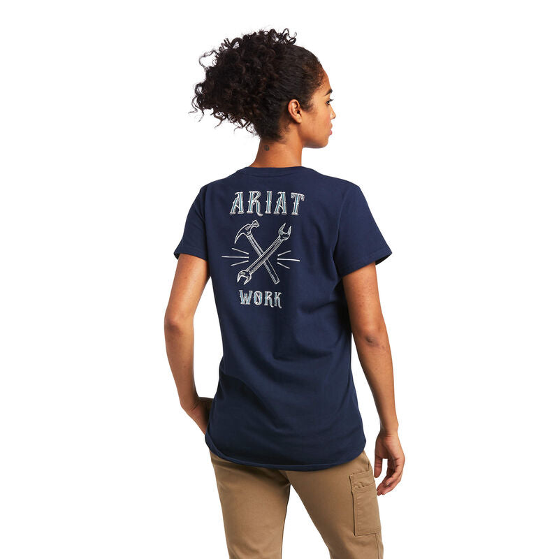 Ariat Womens Cotton Strong Wrench Graphic SS Tee