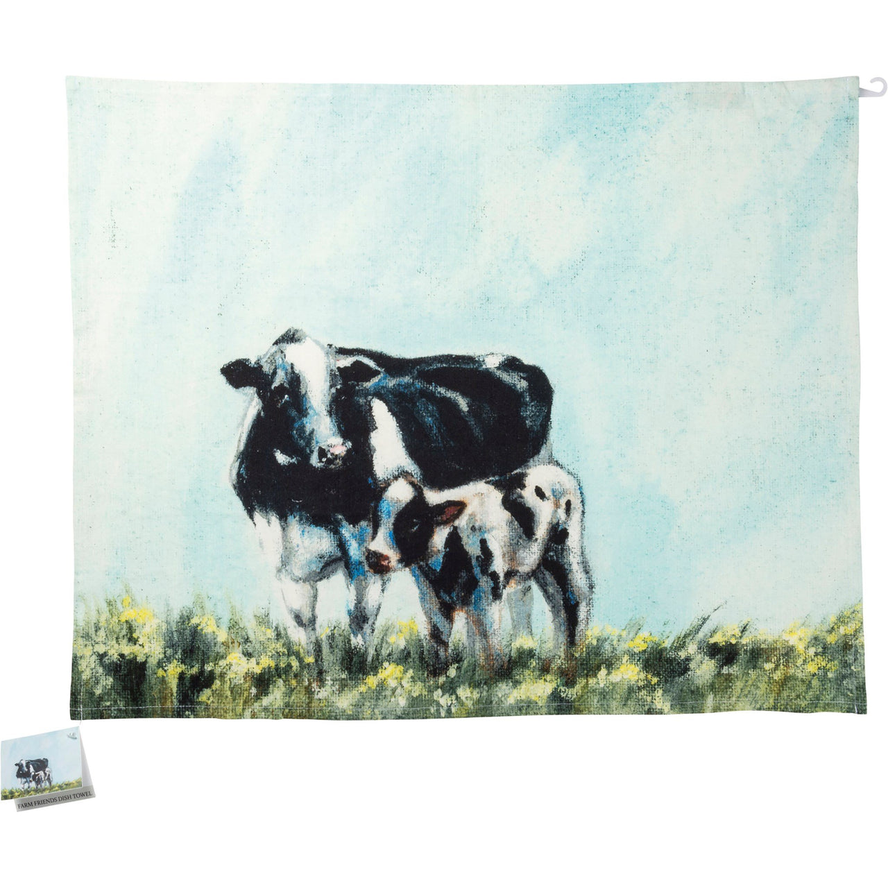 Dish  Towel - Cow and Calf