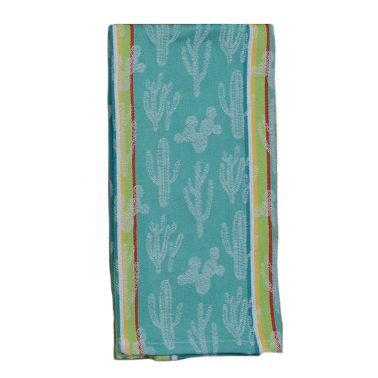 KD Cactus Garden Jacquard Tea Towel