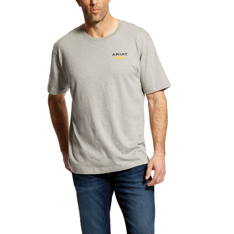 Ariat Men's Rebar Cotton Strong Logo T-Shirt