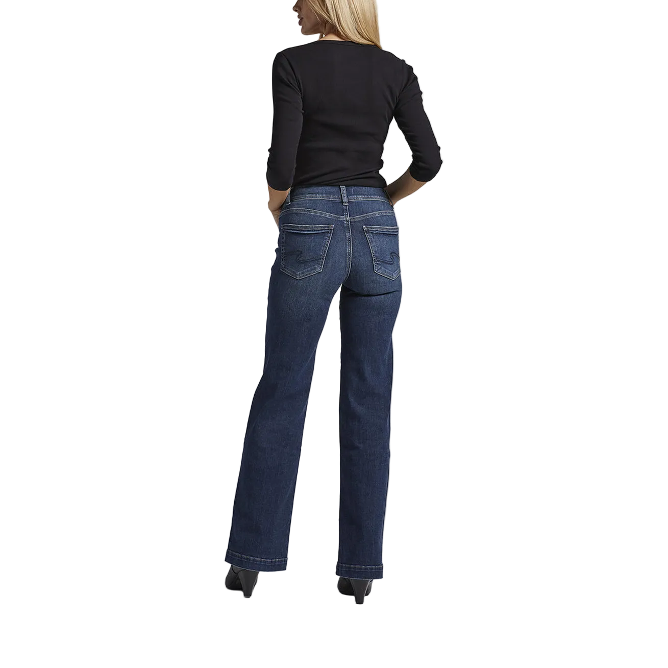 Silver Women's Avery High Rise Trousers - Irvine Tack & Western Wear