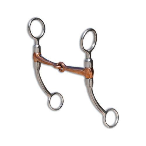 Professional's Choice Bob Avila Copper Snaffle Shank Bit