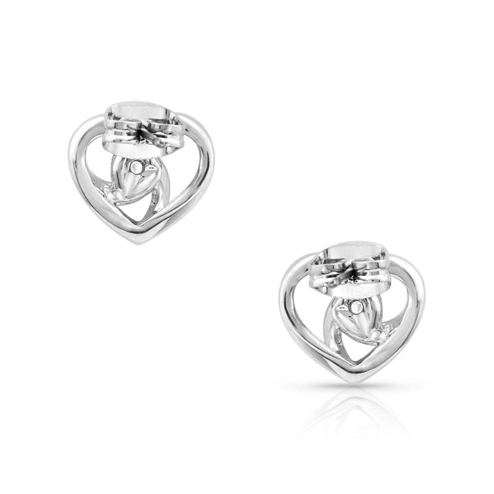 **Montana Silversmith Starlight Infinity Heart Earrings
